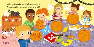 Busy Halloween: A Halloween push, pull, slide book, perfect to share with toddlers during the spooky season! - Campbell Books [KSIĄŻKA]