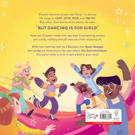 'But Dancing is for Girls!' - A joyful and fun-filled story about a young boy with a passion for dance, perfect for kids aged 3+! - Gyasi Sheppy [KSIĄŻKA]