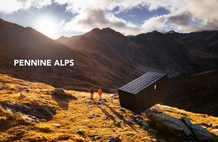 Cabin Wild - Alpine Bivouac Huts: Volume Two: East - Mont Blanc to the Dolomites - Ben Tibbetts [KSIĄŻKA]