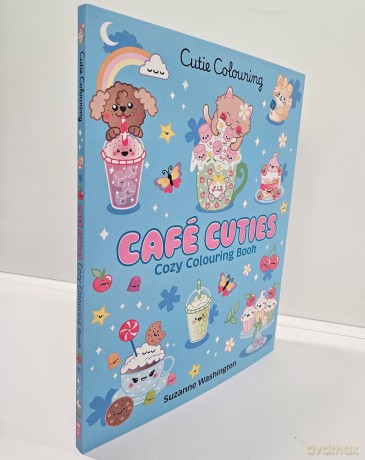 Cafe Cuties Colouring Book: The Relaxing Colouring Book Full of Adorable Cafe Characters - Scholastic [KSIĄŻKA]