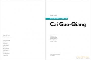 Cai Guo-Qiang: The Artist's Materials - Rachel Rivenc [KSIĄŻKA]