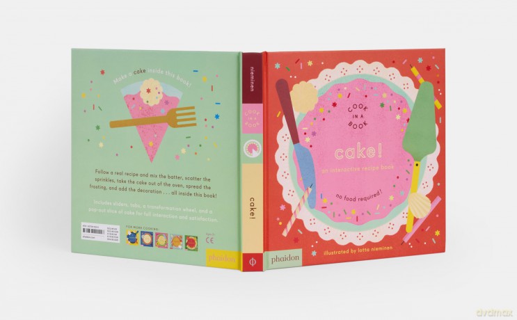 Cake!: An Interactive Recipe Book - Lotta Nieminen [KSIĄŻKA]