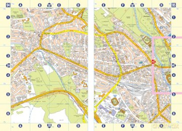 Cardiff A-Z Street Atlas: Accurate street map for easy navigation - A-Z Maps [KSIĄŻKA]