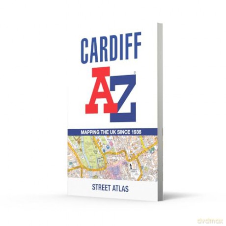 Cardiff A-Z Street Atlas: Accurate street map for easy navigation - A-Z Maps [KSIĄŻKA]