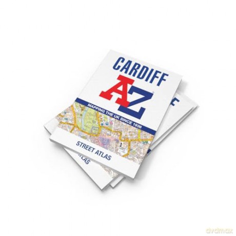 Cardiff A-Z Street Atlas: Accurate street map for easy navigation - A-Z Maps [KSIĄŻKA]