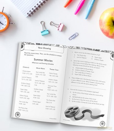 Carson Dellosa Skill Builders Reading Comprehension Workbook-Language Arts Grade 6 Reproducible Activity Book With Reading Passages and Activities [KSIĄŻKA]