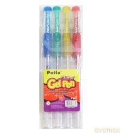 Długopis Glitter Gel Pen 4 Kolory [SZKOŁA]