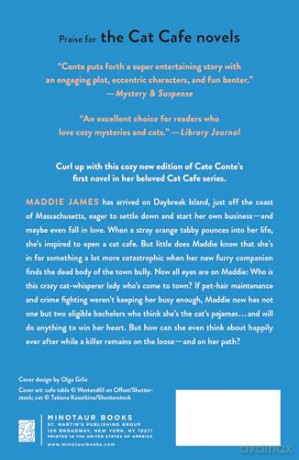 Cat About Town: A Cat Cafe Mystery: 1 - Cate Conte [KSIĄŻKA]