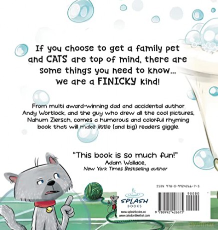 Cats Don't Like That!: A Hilarious Children's Book for Kids Ages 3-7: 1 - Andy Wortlock [KSIĄŻKA]