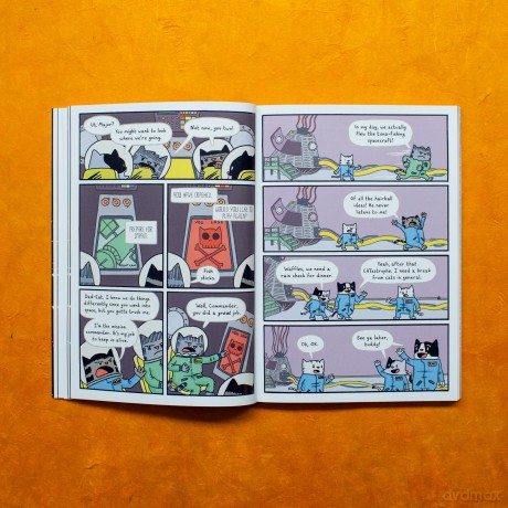CatStronauts: Cosmic Clutter: 7 - Drew Brockington [KSIĄŻKA]