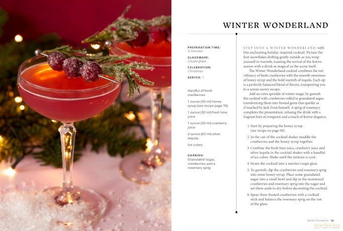 Celebration Cocktails: Outstanding Batch Cocktails and Individual Drinks for Holidays, Parties, Birthdays, Weddings, and Other Festive Occasions - Rhiannon Lee [KSIĄŻKA]