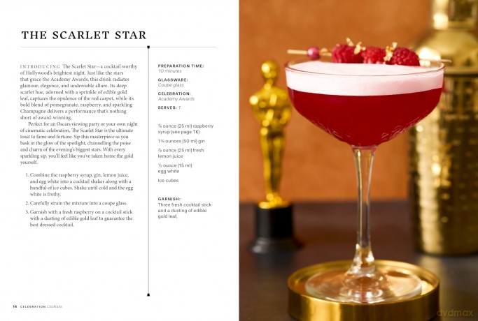 Celebration Cocktails: Outstanding Batch Cocktails and Individual Drinks for Holidays, Parties, Birthdays, Weddings, and Other Festive Occasions - Rhiannon Lee [KSIĄŻKA]