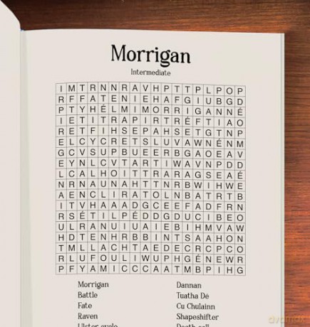 Celtic Mythology Word Search - Alex Wells [KSIĄŻKA]