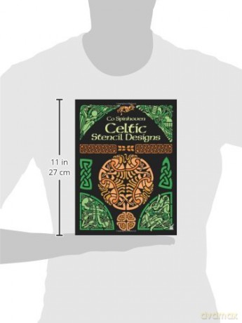 Celtic Stencil Designs: Pictorial Archive - Co Spinhoven [KSIĄŻKA]