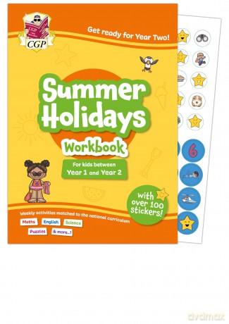 CGP Summer Holidays Activity Workbook - for kids between Year 1 and Year 2 - CGP Books [KSIĄŻKA]