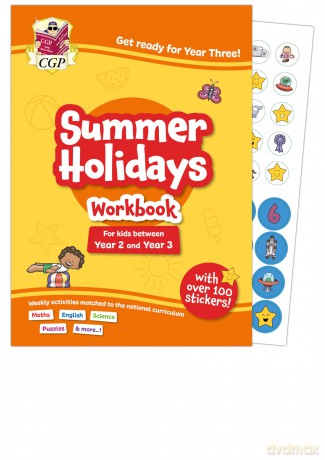 CGP Summer Holidays Activity Workbook - for kids between Year 2 and Year 3 - CGP Books [KSIĄŻKA]