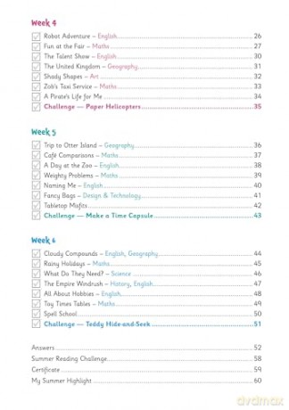 CGP Summer Holidays Activity Workbook - for kids between Year 2 and Year 3 - CGP Books [KSIĄŻKA]