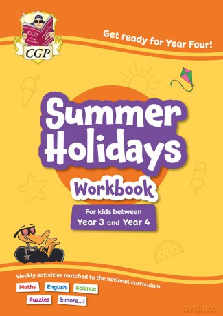 CGP Summer Holidays Activity Workbook - for kids between Year 3 and Year 4 - CGP Books [KSIĄŻKA]