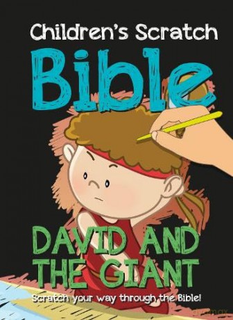 Children's Scratch Bible: David and the Giant: Scratch your way through the Bible! - Jacob Vium-Olesen [KSIĄŻKA]