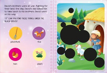 Children's Scratch Bible: David and the Giant: Scratch your way through the Bible! - Jacob Vium-Olesen [KSIĄŻKA]