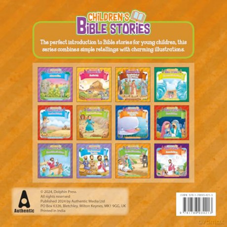 Children's Bible Stories: David and the Lions - Authentic Media [KSIĄŻKA]