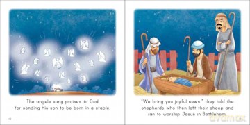 Children's Bible Stories: Jesus Is Born - Authentic Media [KSIĄŻKA]