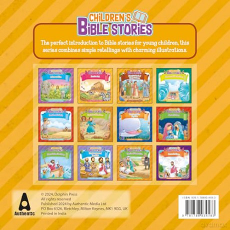 Children's Bible Stories: Joseph's Coat of Many Colours - Authentic Media [KSIĄŻKA]
