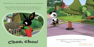 CHOO CHOO!: A wonderful new children's story about toy trains from the TV tie-in series Bing! - HarperCollins Children's Books [KSIĄŻKA]
