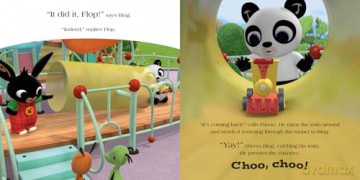 CHOO CHOO!: A wonderful new children's story about toy trains from the TV tie-in series Bing! - HarperCollins Children's Books [KSIĄŻKA]