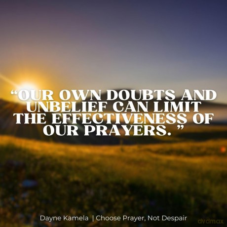 Choose Prayer, Not Despair: How to Transform Your Mental Health God's Way - Dayne Kamela [KSIĄŻKA]