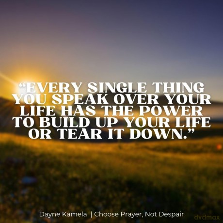 Choose Prayer, Not Despair: How to Transform Your Mental Health God's Way - Dayne Kamela [KSIĄŻKA]