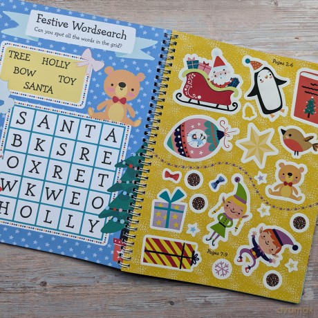 CHRISTMAS BIG STICKER BOOK - SANTA: Christmas Santa - Sarah Wade [KSIĄŻKA]