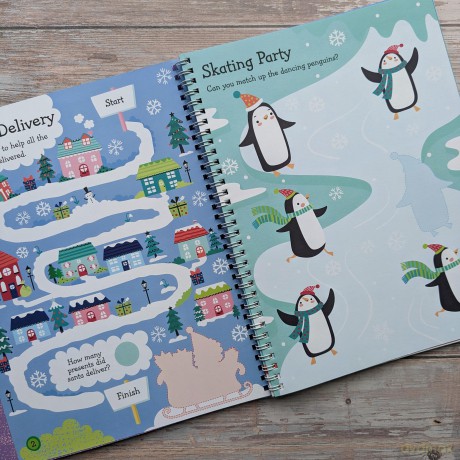 CHRISTMAS BIG STICKER BOOK - SANTA: Christmas Santa - Sarah Wade [KSIĄŻKA]