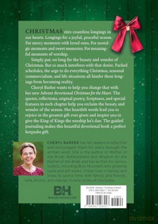 Christmas for the Heart: 25 Devotions Reclaiming the Beauty and Wonder of the Season - Cheryl Barker [KSIĄŻKA]