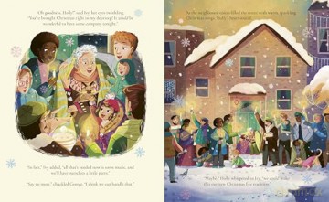 Christmas Lights on Mistletoe Street: A festive story about kindness and community - Kate Thompson [KSIĄŻKA]