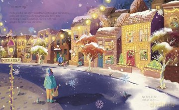 Christmas Lights on Mistletoe Street: A festive story about kindness and community - Kate Thompson [KSIĄŻKA]