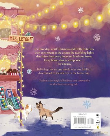 Christmas Lights on Mistletoe Street: A festive story about kindness and community - Kate Thompson [KSIĄŻKA]