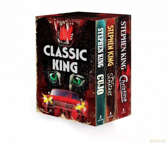 Classic King Boxed Set 1: Christine, Cujo, Pet Sematary - Stephen King [KSIĄŻKA]