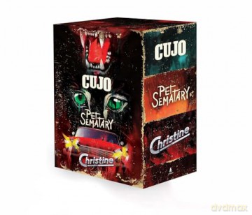 Classic King Boxed Set 1: Christine, Cujo, Pet Sematary - Stephen King [KSIĄŻKA]