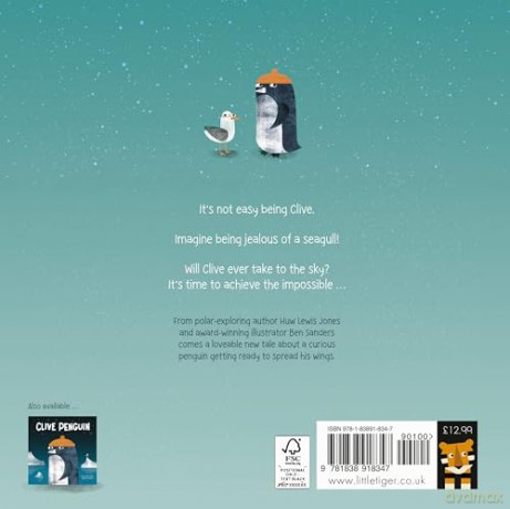 Clive Penguin Learns to Fly, Sort of - Huw Lewis Jones [KSIĄŻKA]