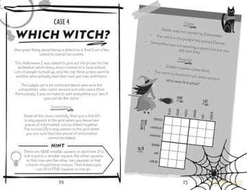Cluedunnit: 5-minute Spooky Puzzles for Kids - E.Z. Case [KSIĄŻKA]
