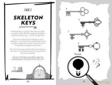 Cluedunnit: 5-minute Spooky Puzzles for Kids - E.Z. Case [KSIĄŻKA]