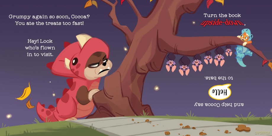 Cocoa's Cranky Halloween - Beth Hughes [KSIĄŻKA]
