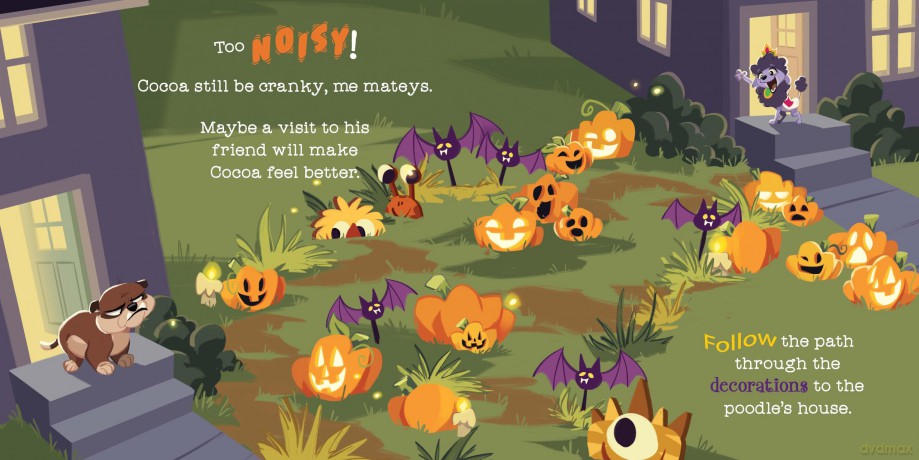 Cocoa's Cranky Halloween - Beth Hughes [KSIĄŻKA]