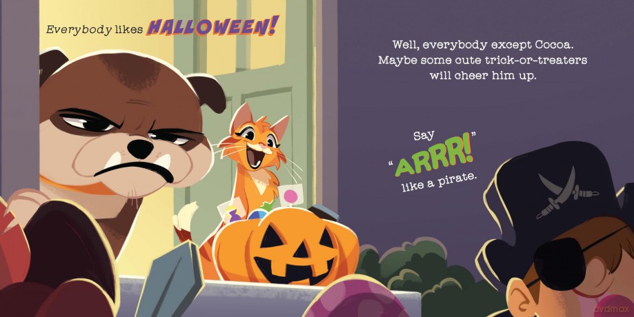 Cocoa's Cranky Halloween - Beth Hughes [KSIĄŻKA]
