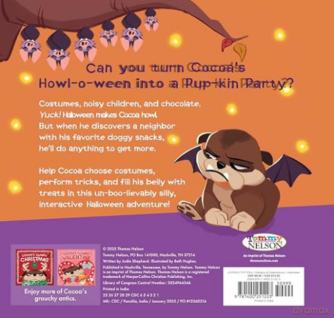 Cocoa's Cranky Halloween - Beth Hughes [KSIĄŻKA]