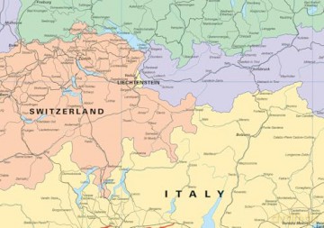 Collins Rail Map of Europe: Plan your flight-free European adventure - Collins Maps [KSIĄŻKA]