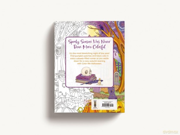 COLOR ME HALLOWEEN SC: A Spooky Coloring Book - Mill Cider [KSIĄŻKA]