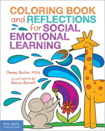 Coloring Book and Reflections for Social Emotional Learning - James Butler [KSIĄŻKA]