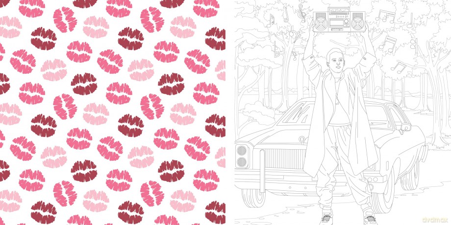 Coloring Rom-Com Movie Magic: An Unofficial Coloring Adventure - Walter Foster Creative Team [KSIĄŻKA]